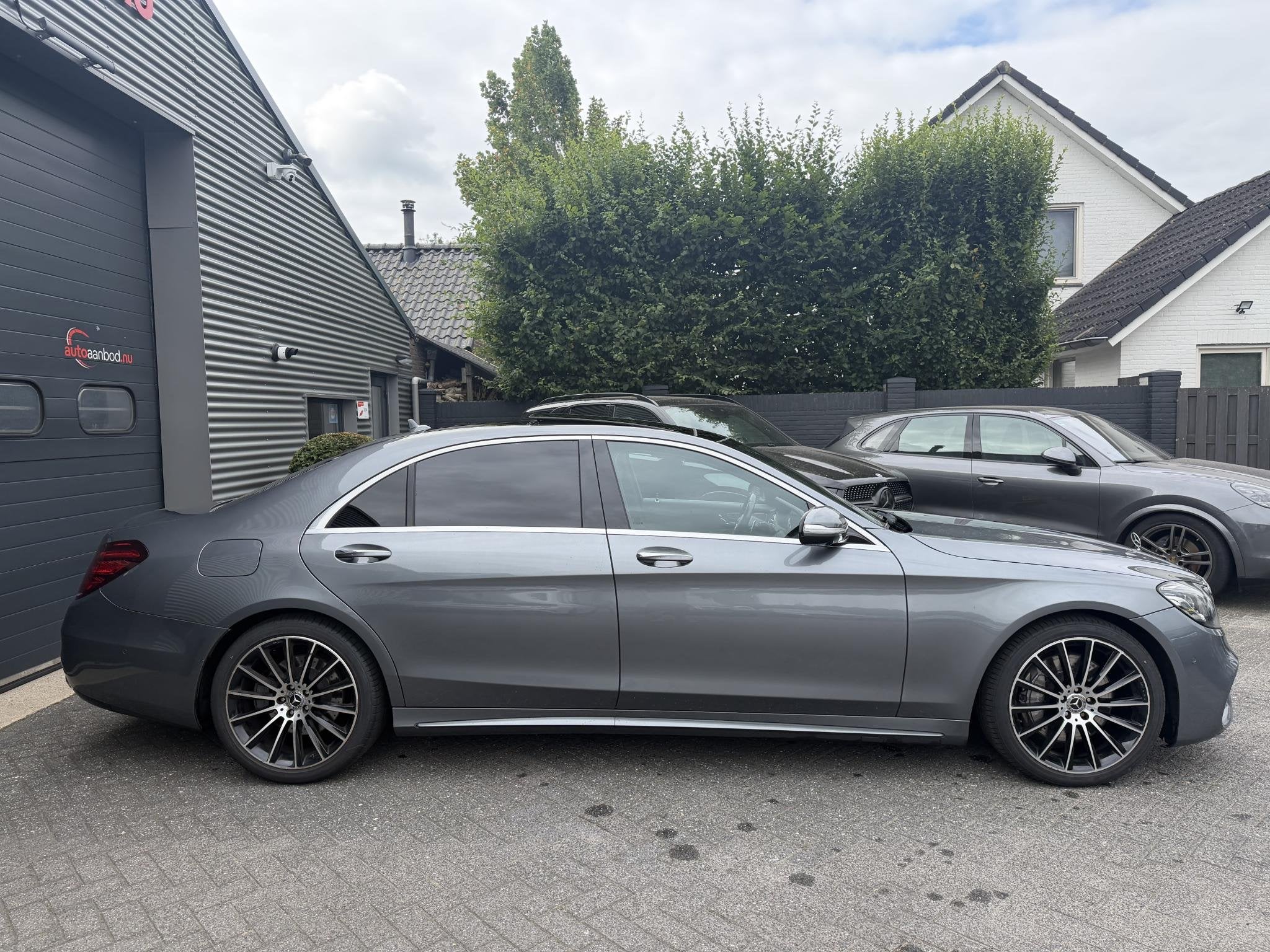 Mercedes-Benz S-klasse 400d 4Matic Lang AMG | Panoramadak |, Auto's, Automaat, 4 deurs, 2005 kg, Gebruikt