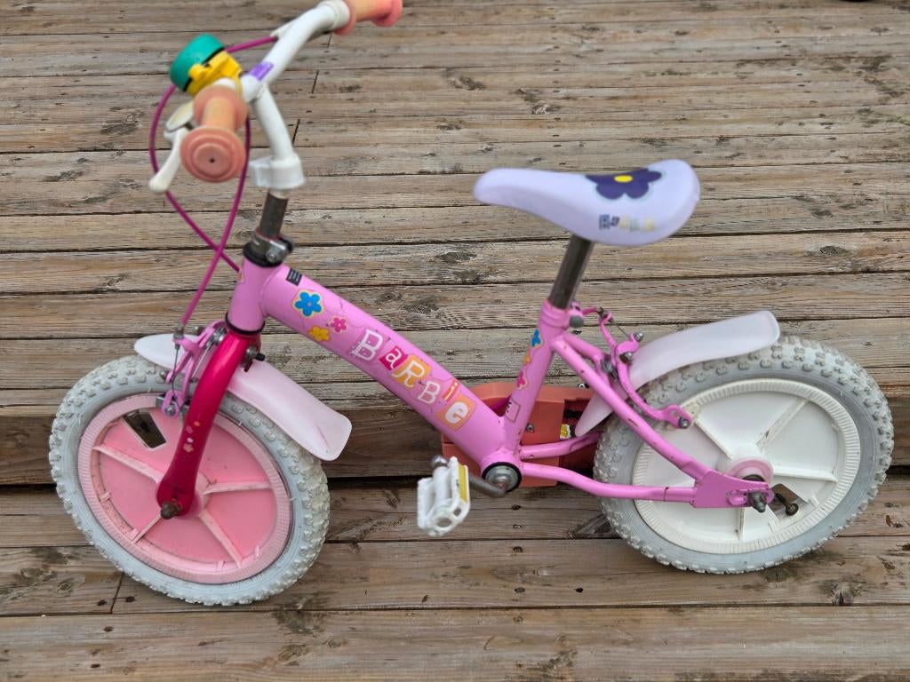 Vends vélo pour fille (modèle Barbie), Enlèvement, Utilisé, Frein sur jante