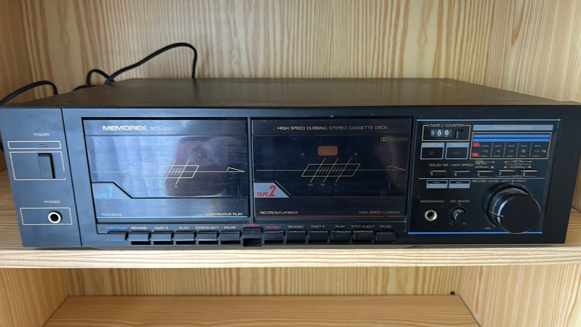 Memorex SCT-404, Audio, Tv en Foto, Ophalen of Verzenden, Dubbel