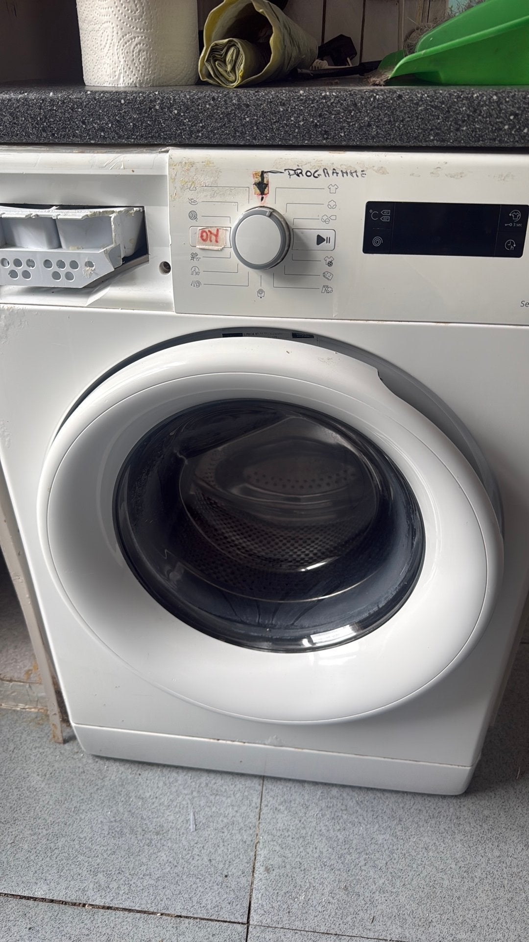 Lave linge wirlpool 7 kg graruit a donner, Electroménager, Enlèvement, Utilisé