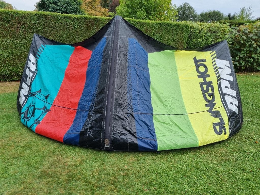 Slingshot RPM 10m2 2019 + barre, Enlèvement, Utilisé, 10 m², Kite