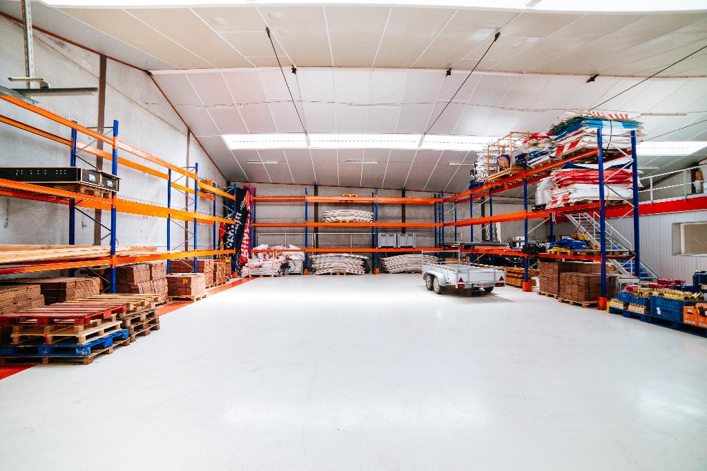 Palletstelling - magazijnrekken, Enlèvement