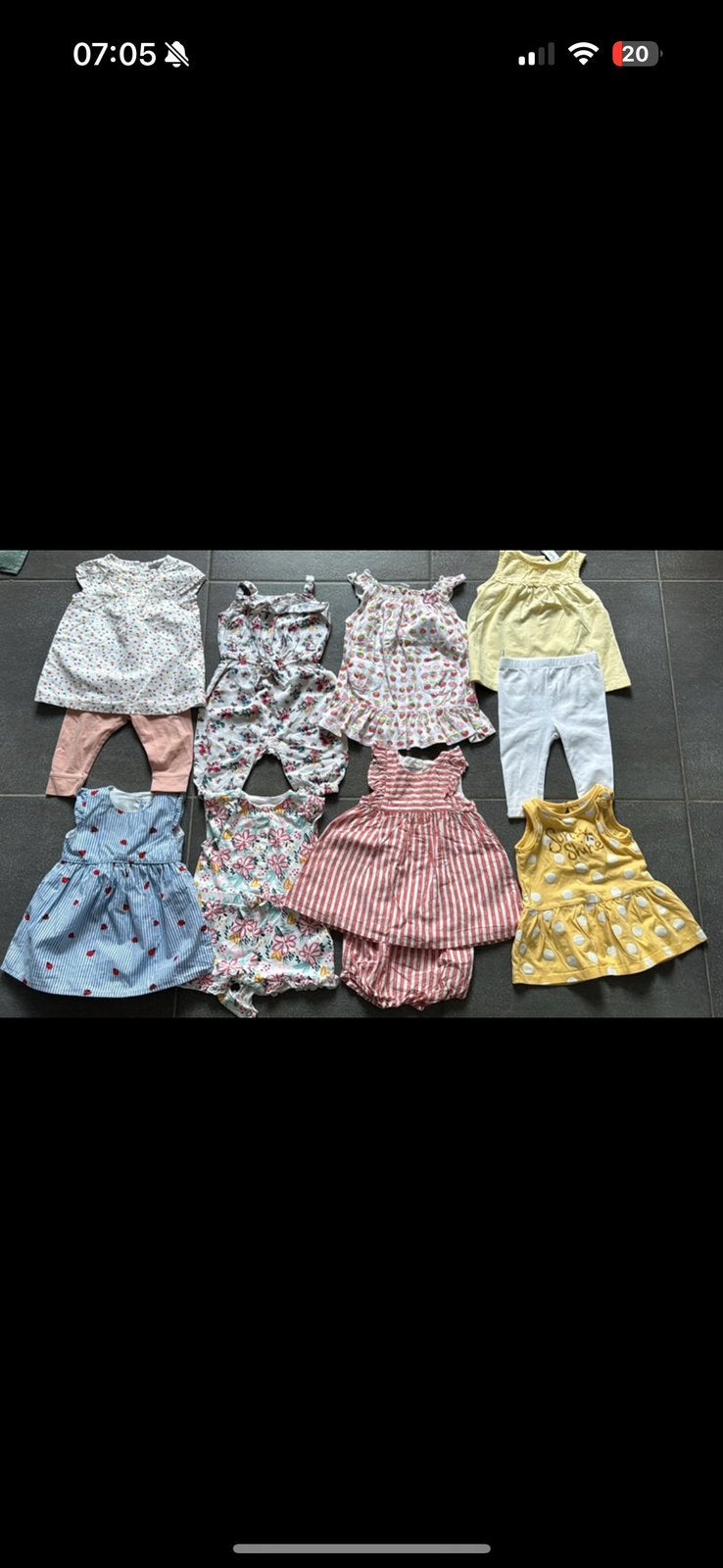 Pakket meisjes kleding zomer maat 68, Kinderen en Baby's, Ophalen, Zo goed als nieuw, Maat 68