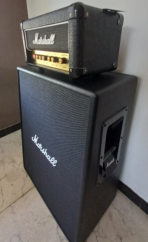 Neufs: Ampli Guitare Marshall DSL1HR à lampes + cabinet 212, Enlèvement, Neuf, Guitare