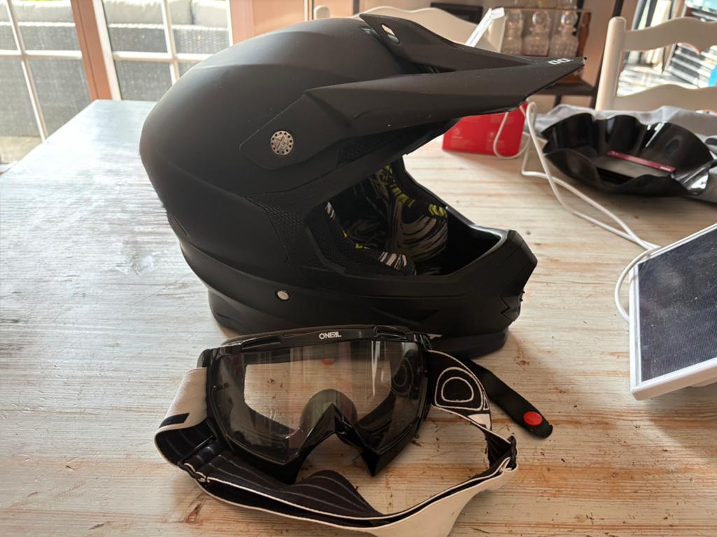Casque Shot Furious taille S avec lunettes O’neal., Ophalen, Zo goed als nieuw