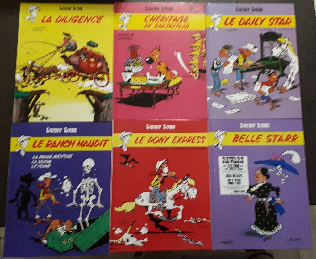 Lot de 23 Lucky Luke, Livres, BD, Neuf, Plusieurs BD, Enlèvement