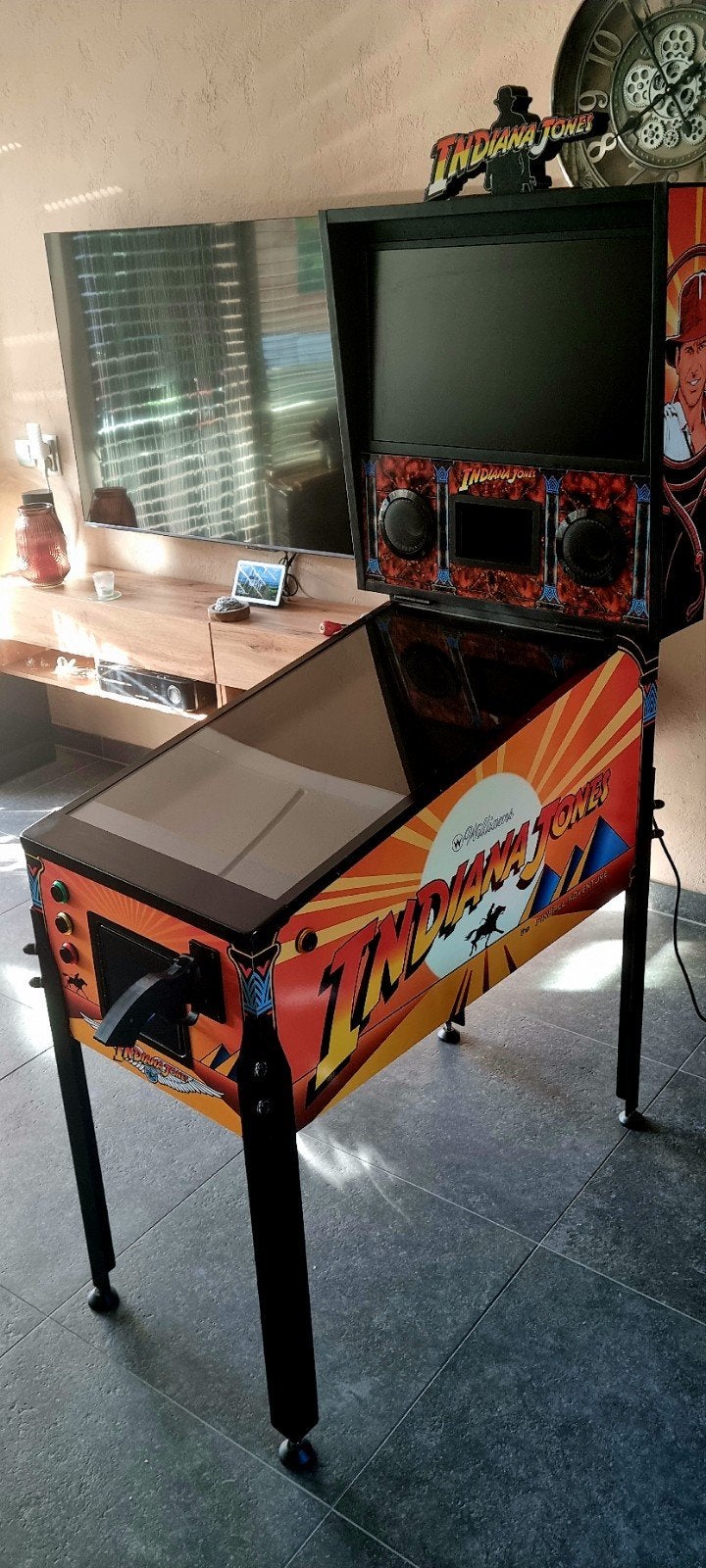 Indiana jones Virtual Pinball – 1200+ games – Compact & comp, Verzamelen, Automaten | Flipperkasten, Elektronisch, Zo goed als nieuw