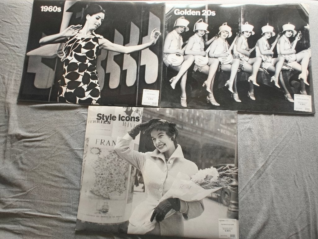 Posterpack "Style Icons"– elk 5 Grote Posters, Verzamelen, Posters, Nieuw, Ophalen