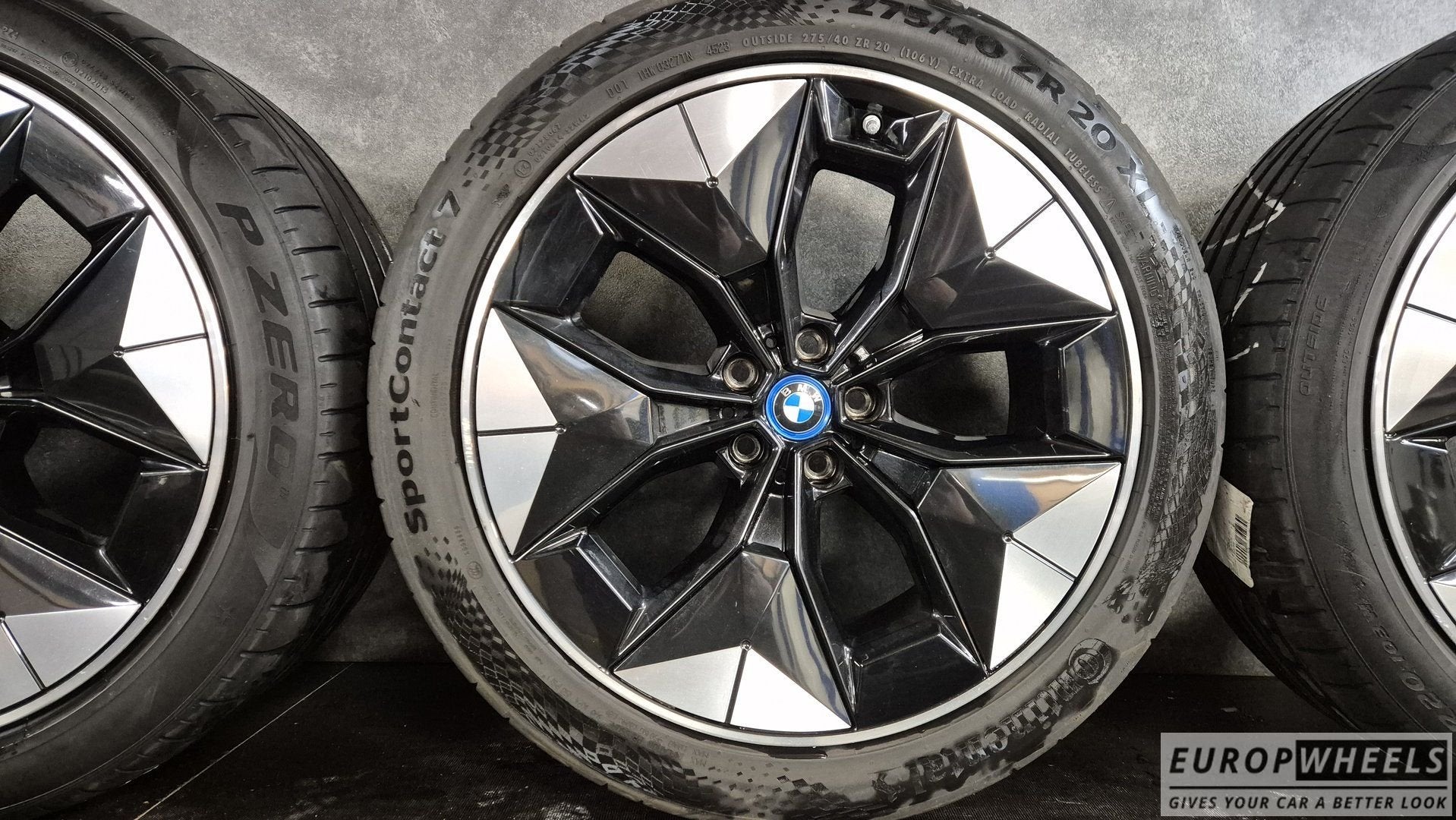 BMW iX3 G08 20 inch OEM Breedset Zomerbanden, Pneus et Jantes, 245 mm, Véhicule de tourisme, Pneus été