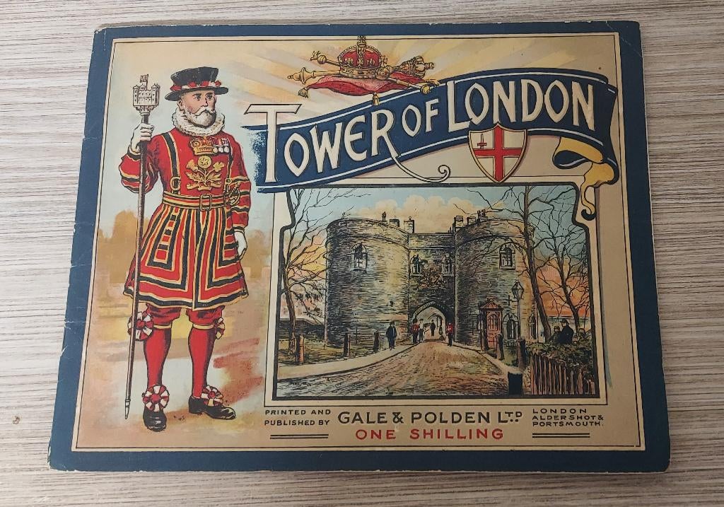 Tower Of London, vintage catalogus, Ophalen of Verzenden, Overige soorten, Boek of Tijdschrift