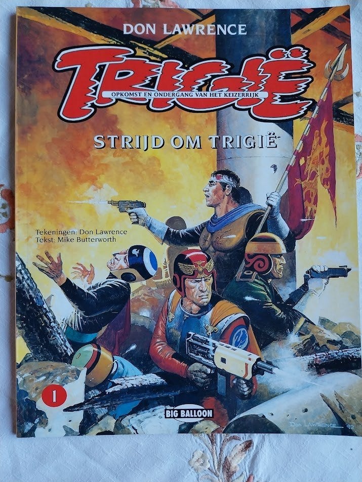 Strip van " Trigië " , nr.1, Boeken, Eén stripboek, Ophalen of Verzenden, Zo goed als nieuw