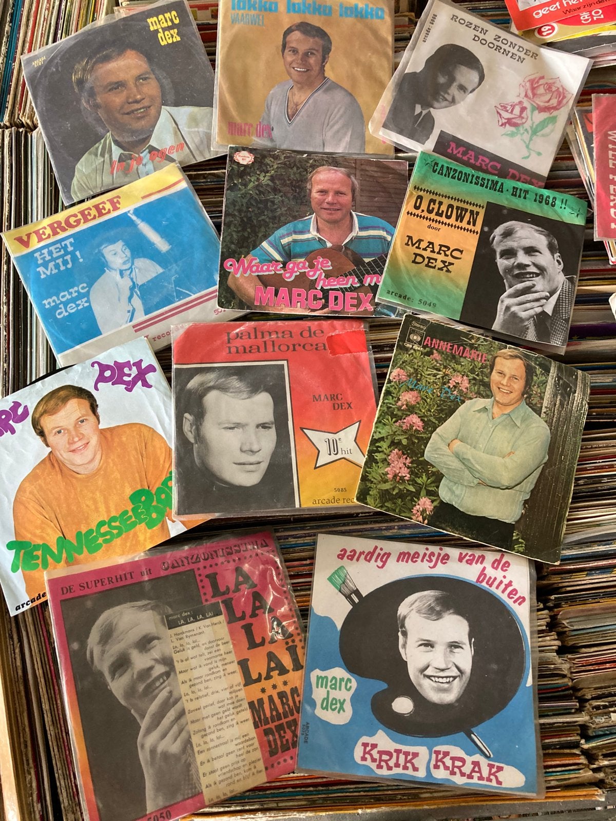 MARC DEX /11 singles samen, Ophalen of Verzenden, Zo goed als nieuw