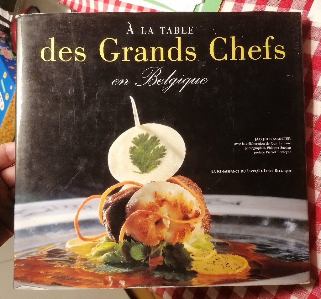 FOREST: Livre À LA TABLE DES GRANDS CHEFS EN BELGIQUE, Ophalen of Verzenden, Gelezen