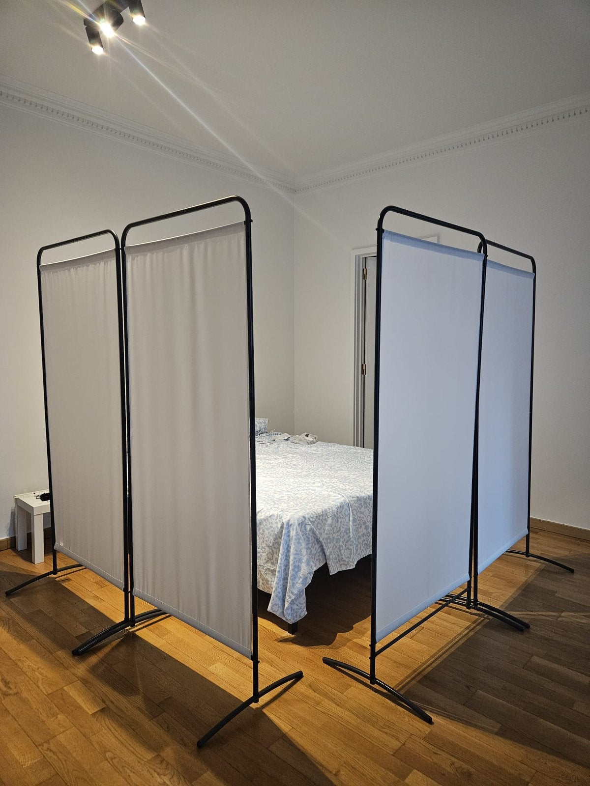 4 Paravent blanc AMAZON, Maison & Meubles, Accessoires pour la Maison | Paravents d'intérieur, Enlèvement, Comme neuf