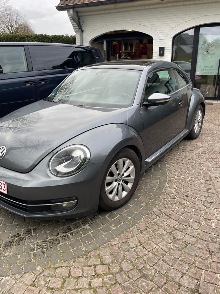 VW Beetle avec toit panoramique, Cuir, Achat, Coccinelle, Noir