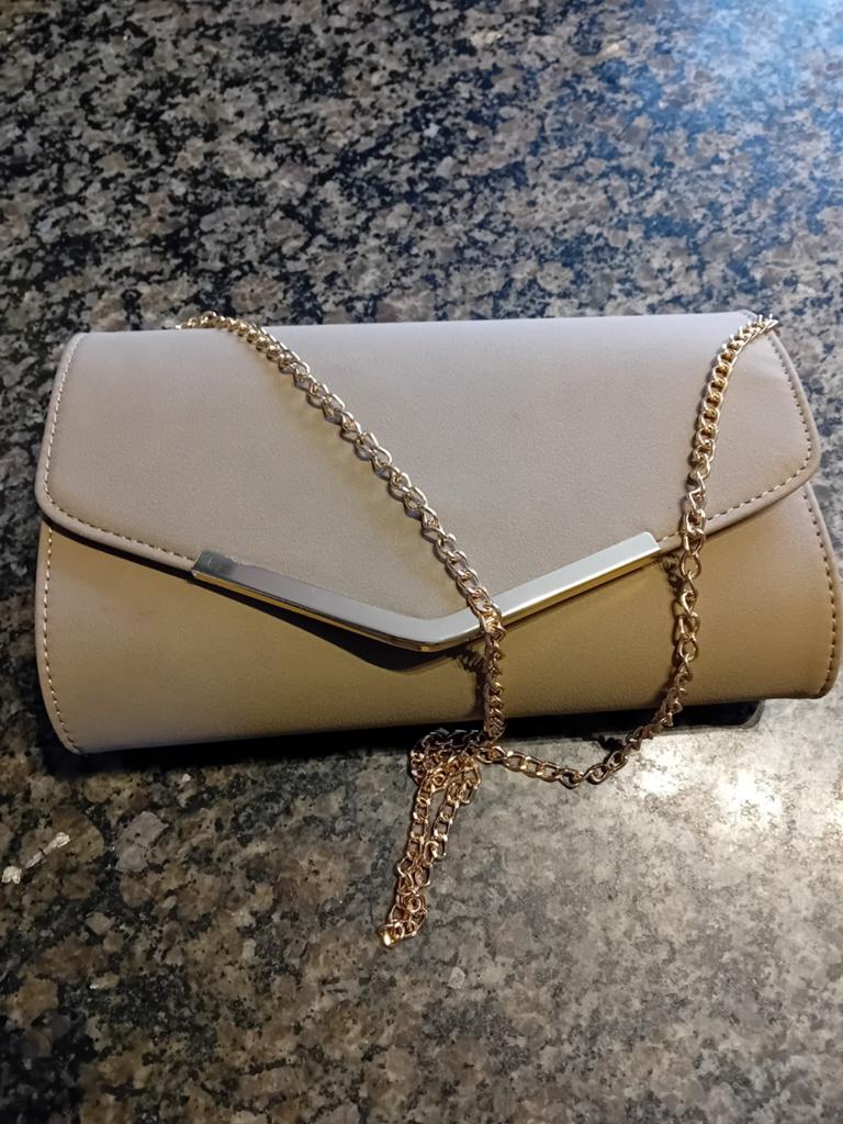Pochette sac, Enlèvement, Beige