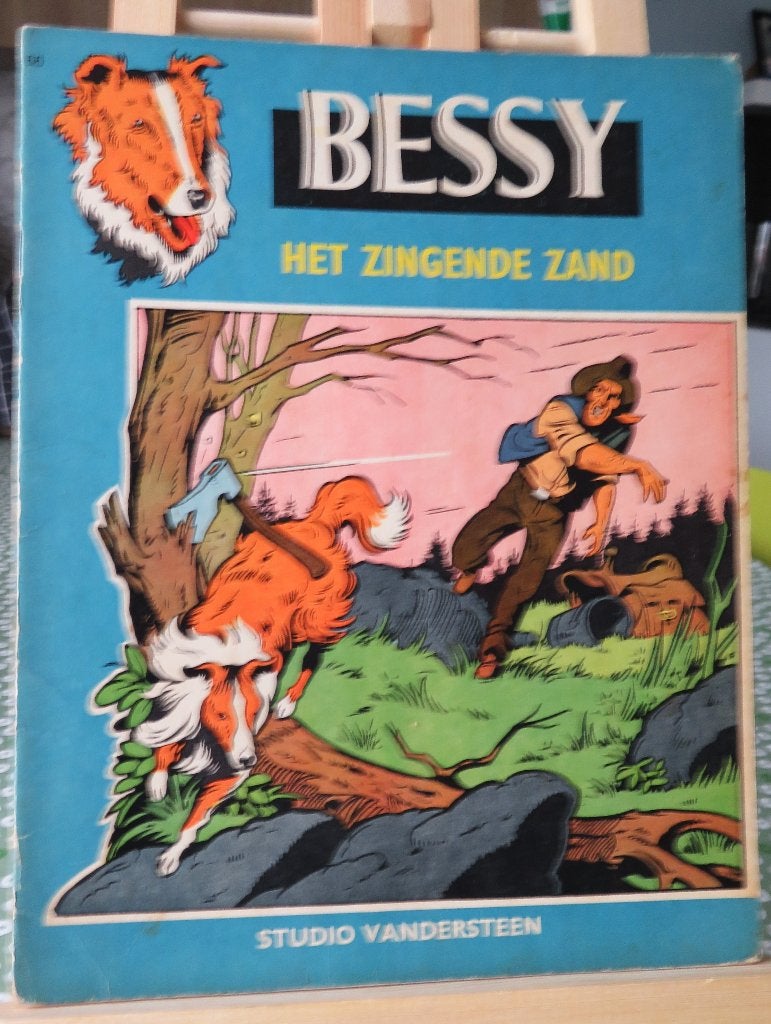 Bessy nr 66 Het zingend zand 1 druk., Enlèvement ou Envoi, Willy vandersteen