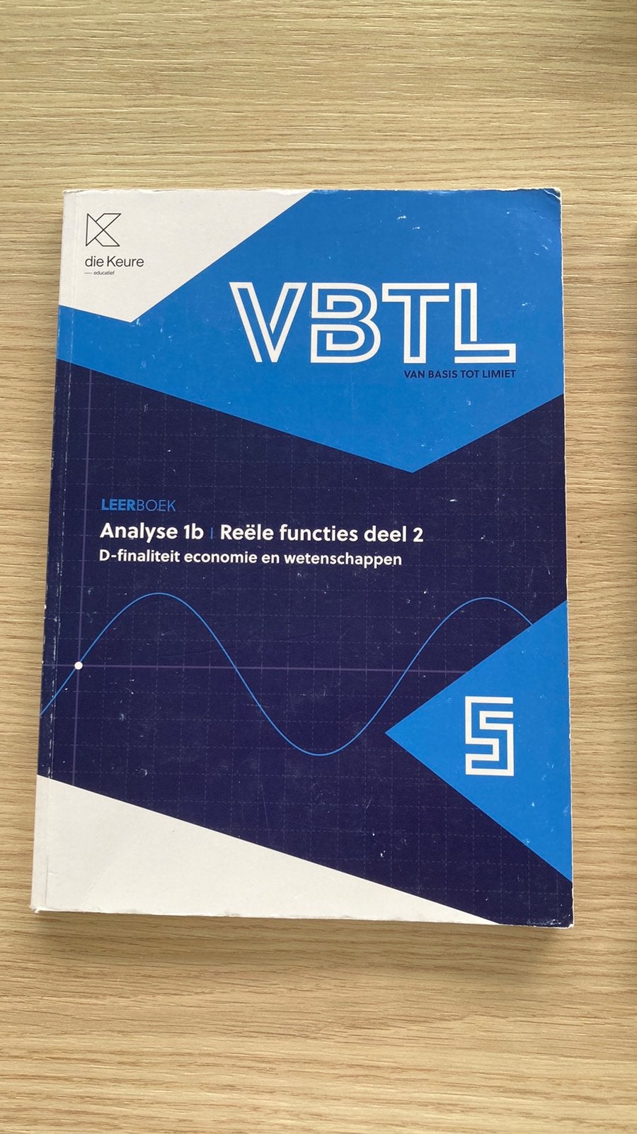 VBTL analyse 1 b Reële functies deel 2, Boeken, Ophalen of Verzenden, Gelezen, ASO, Wiskunde A