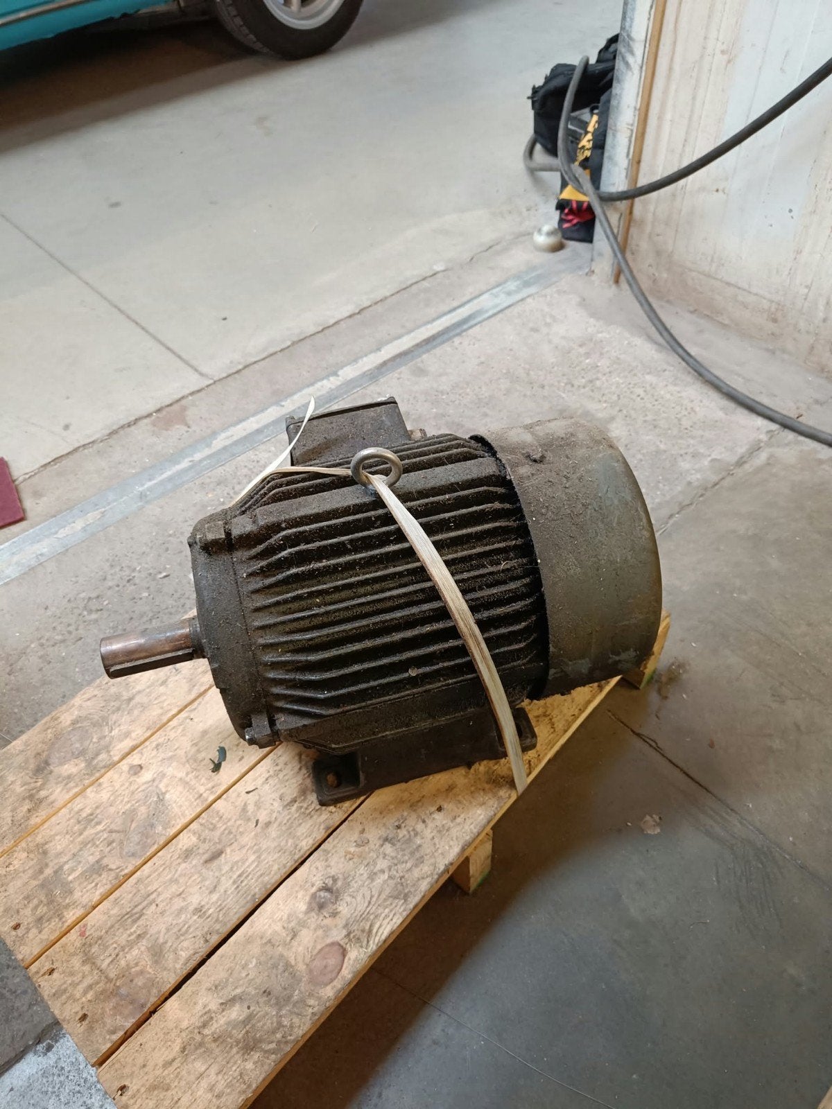 draaibank motor, Doe-het-zelf en Bouw, Ophalen, Gebruikt