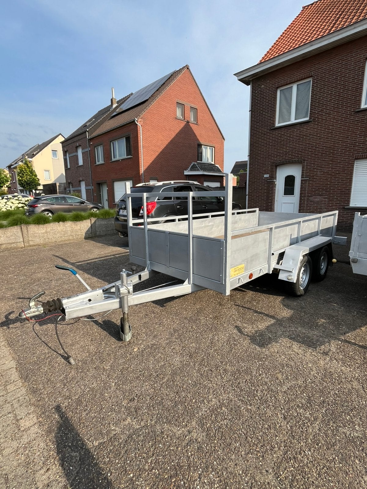 Aanhangwagen trailer, Auto diversen, Aanhangers en Bagagewagens, Ophalen, Zo goed als nieuw