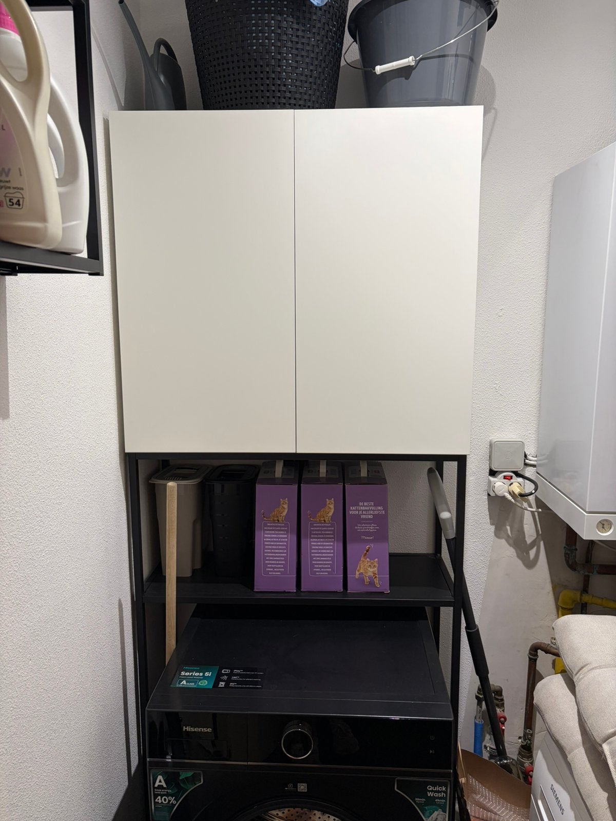 Wasmachine kast, Ophalen, Zo goed als nieuw