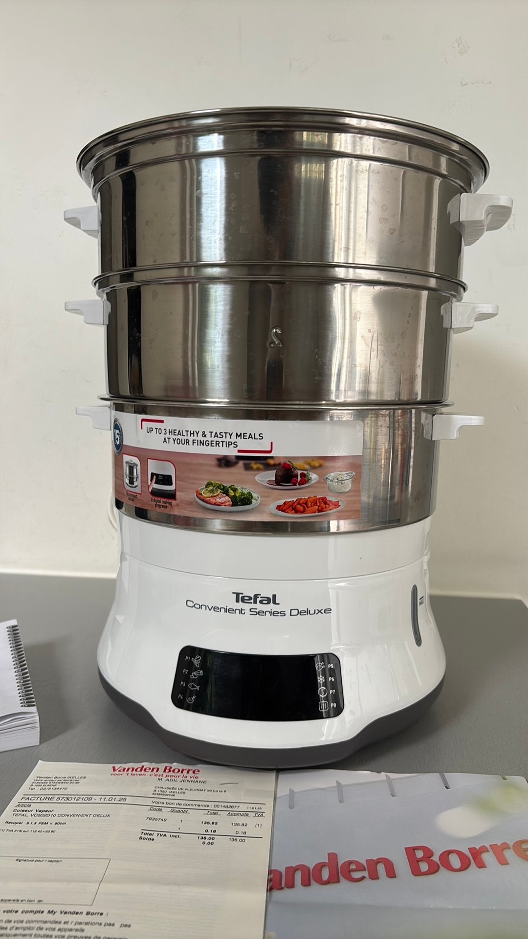 Cuiseur Vapeur Tefal, Electroménager, Enlèvement ou Envoi, Comme neuf