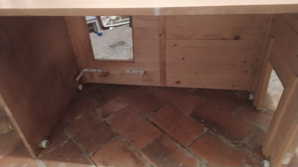 Meuble pour bac de chat, Animaux & Accessoires, Enlèvement, Utilisé, Ouvert