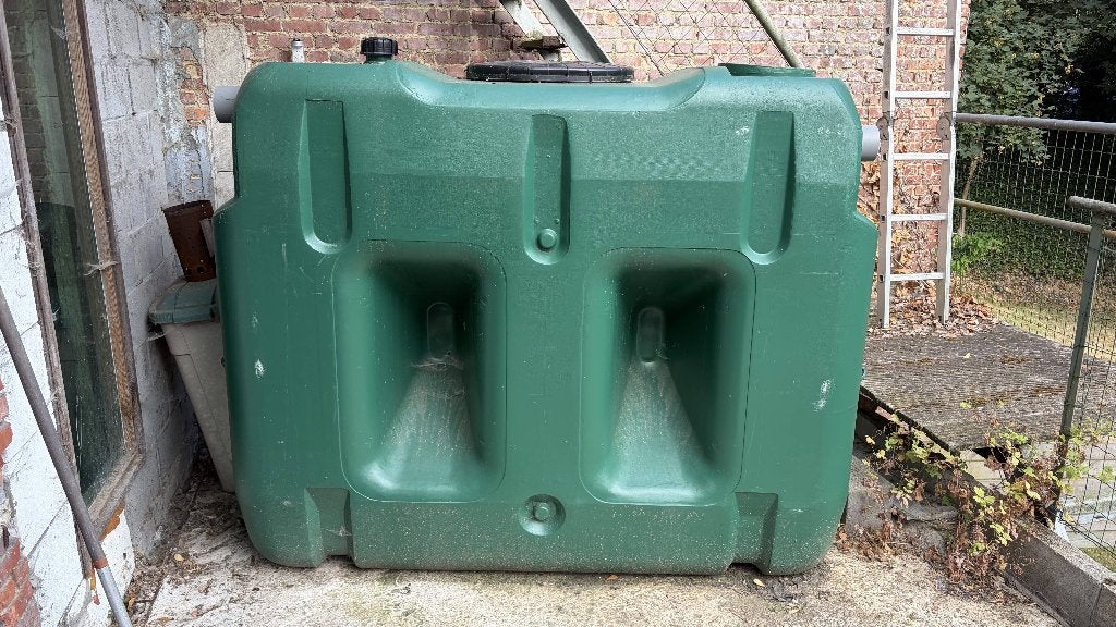 Complete regenwaterinstallatie 2000L (ONGEBRUIKT) + DAB Pomp, Ophalen, Kunststof, 150 liter of meer, Nieuw