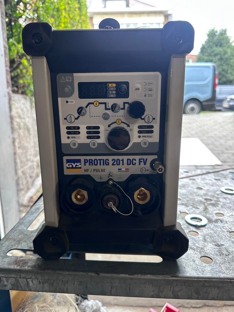 Poste à souder TIG /DC GYS PROTIG 201 à vendre, Enlèvement, Comme neuf, Électrodes