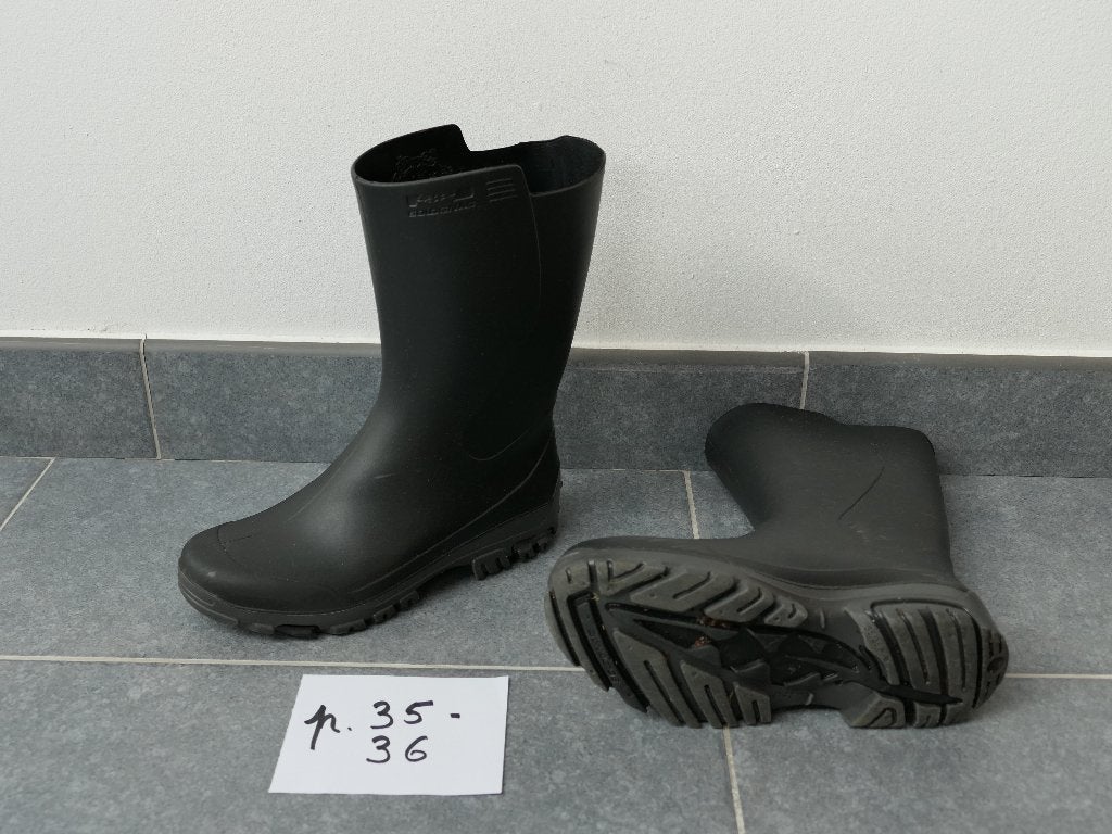 Bottes de pluie caoutchouc pour enfants, Decathlon, p. 35-36, Enlèvement ou Envoi, Decathlon, Comme neuf, Bottes