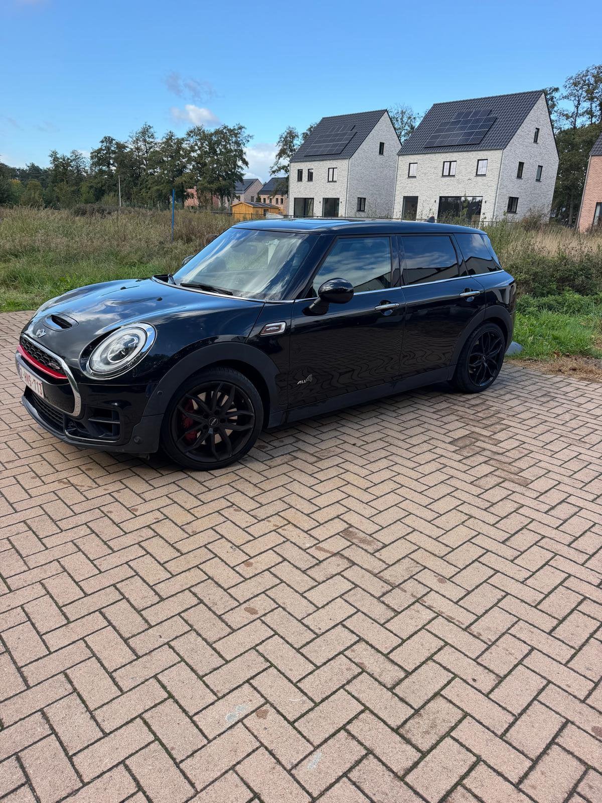 Mini clubman John Cooper Works full option jcw, Auto's, Automaat, Zwart, Leder, Berline