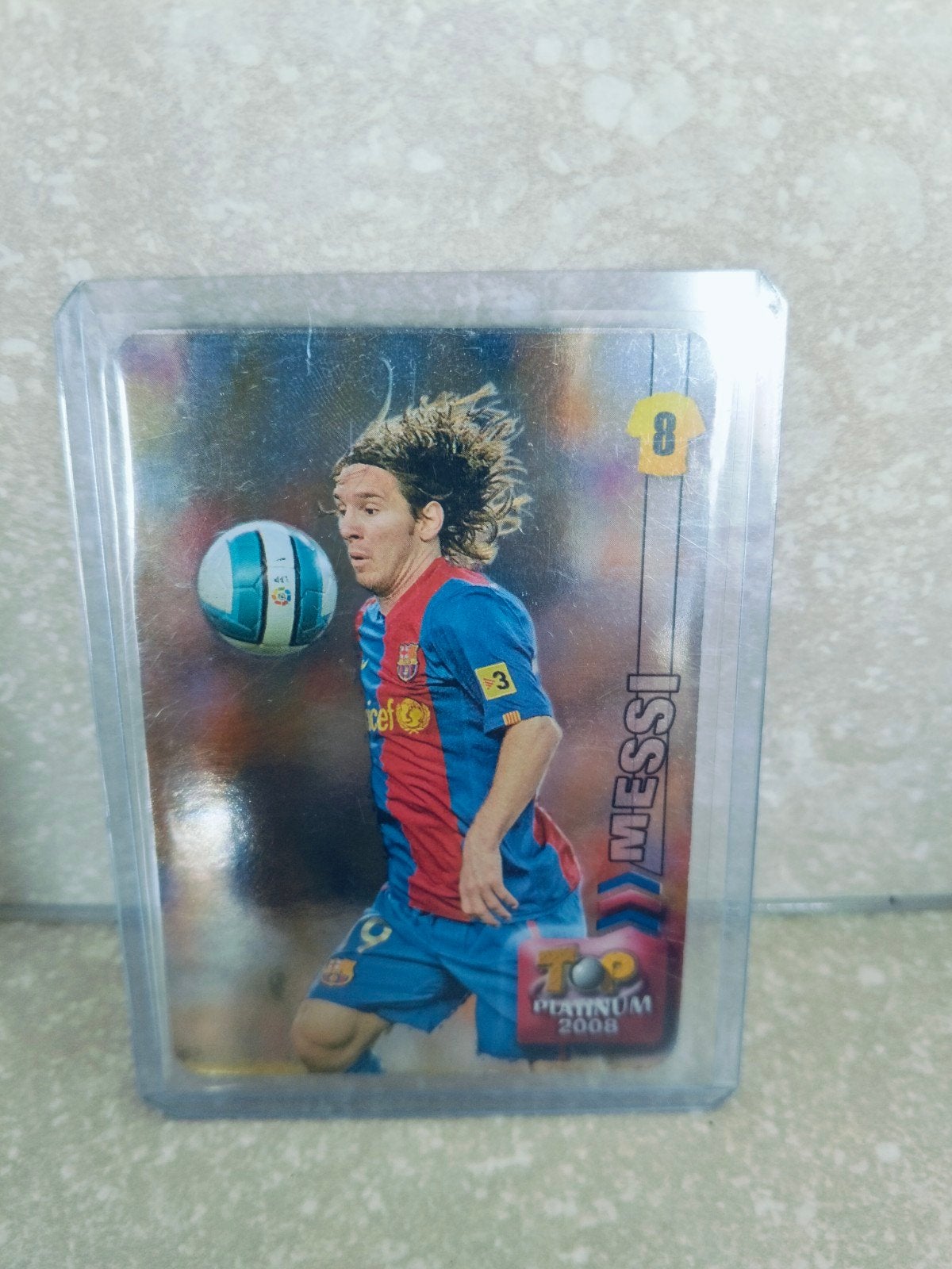 Lionel Messi Barcelona la Liga 2008, Ophalen of Verzenden