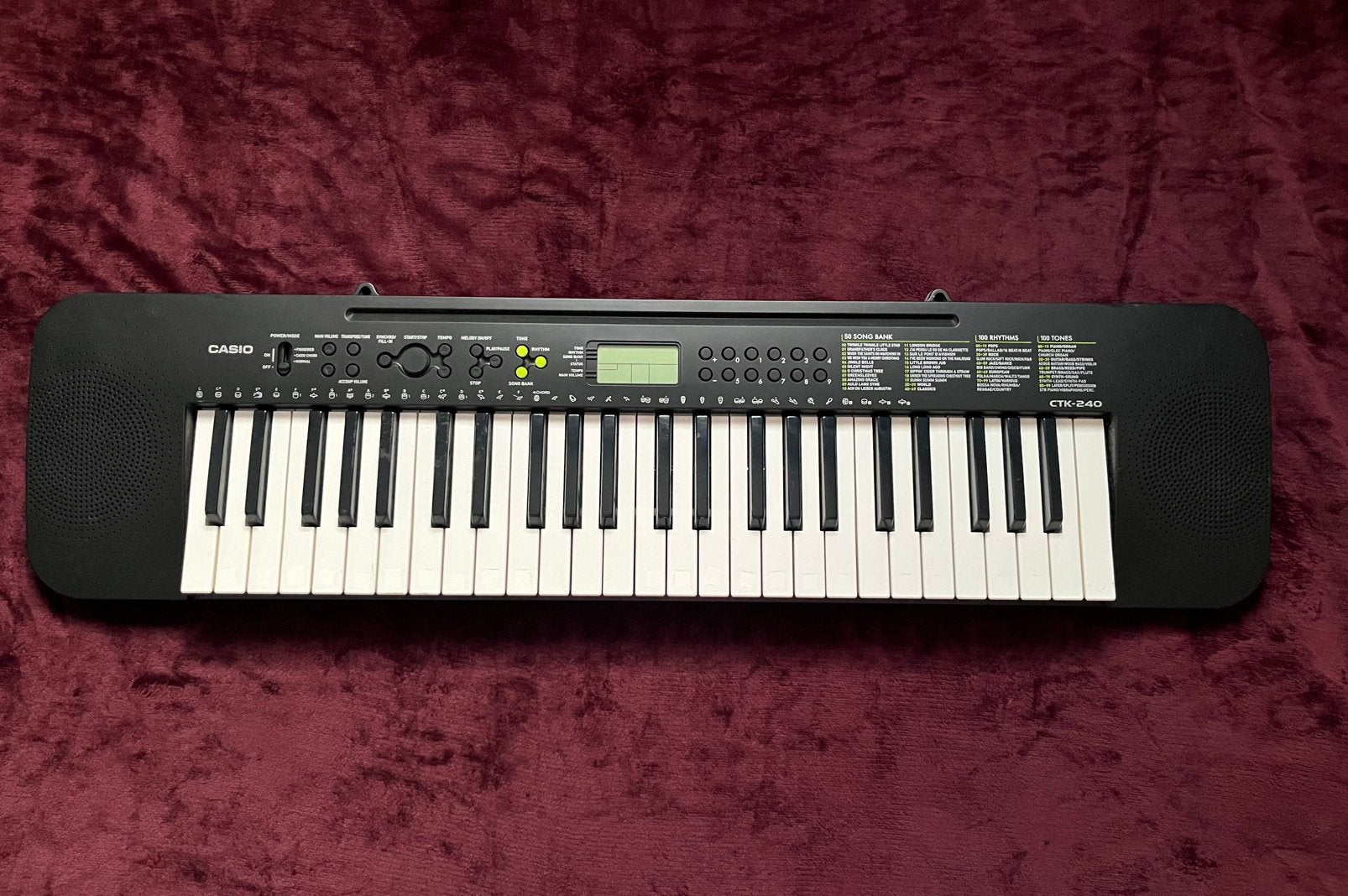 Casio piano CTK-240, Muziek en Instrumenten, Ophalen, Zo goed als nieuw, Casio