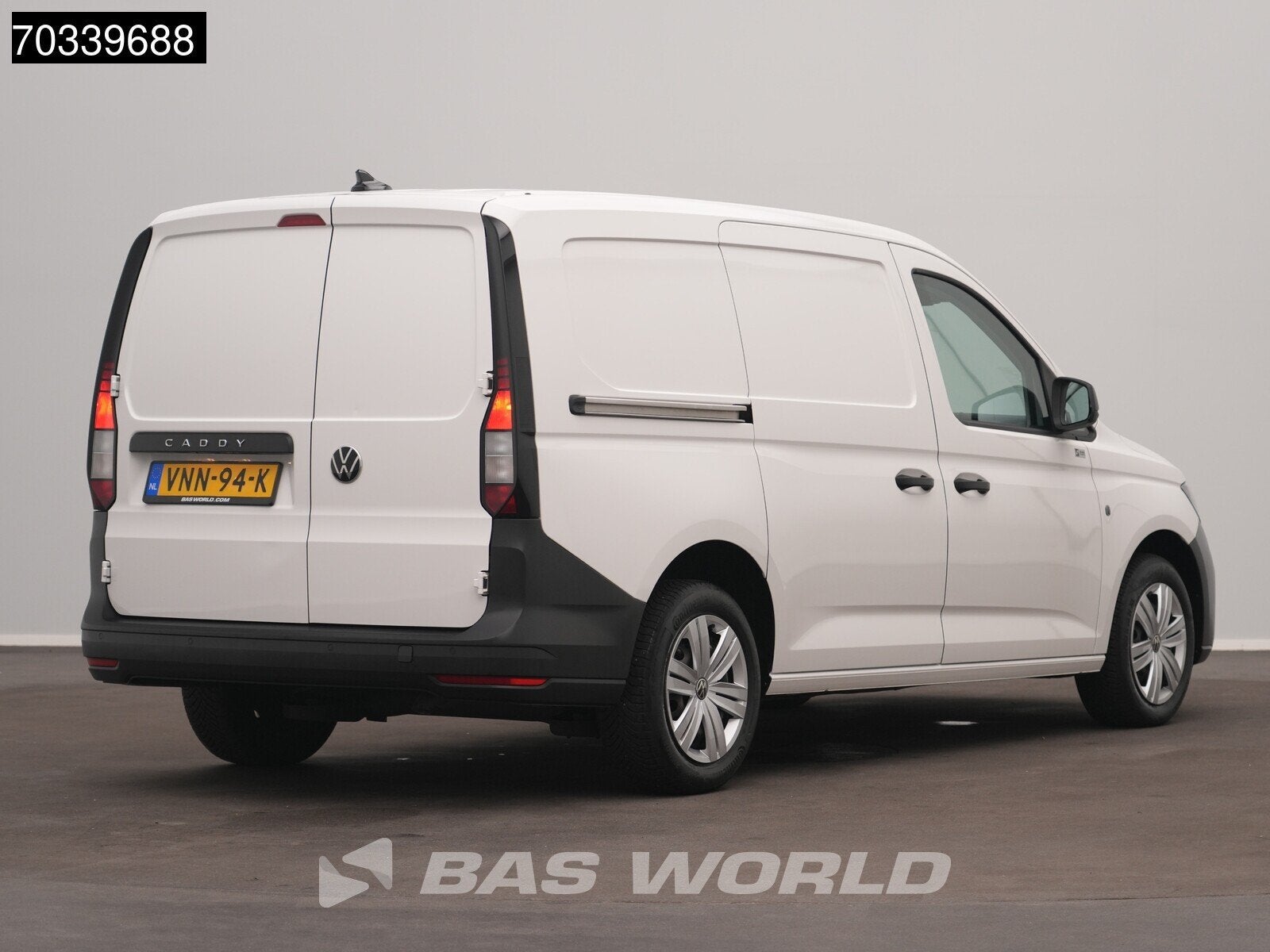 Volkswagen Caddy 102PK Maxi L2 Airco Carplay Cruise Parkeers, Auto's, Stof, Gebruikt, Euro 6, Volkswagen