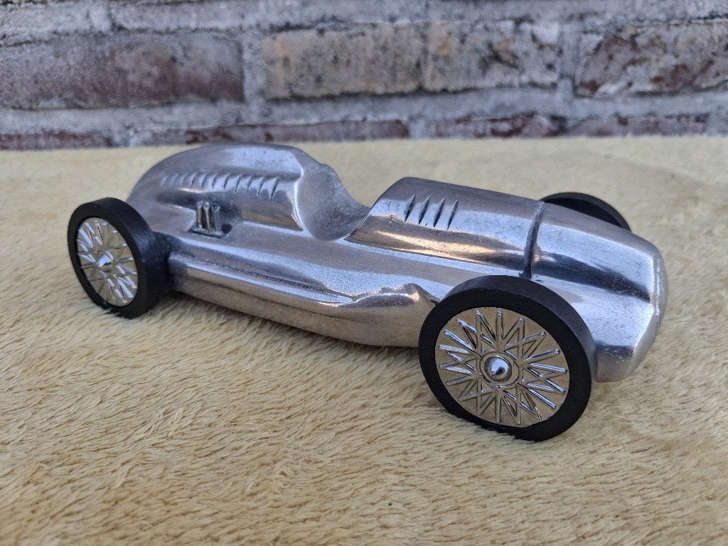 zware racewagen 19cm lang..in metaal, Ophalen of Verzenden