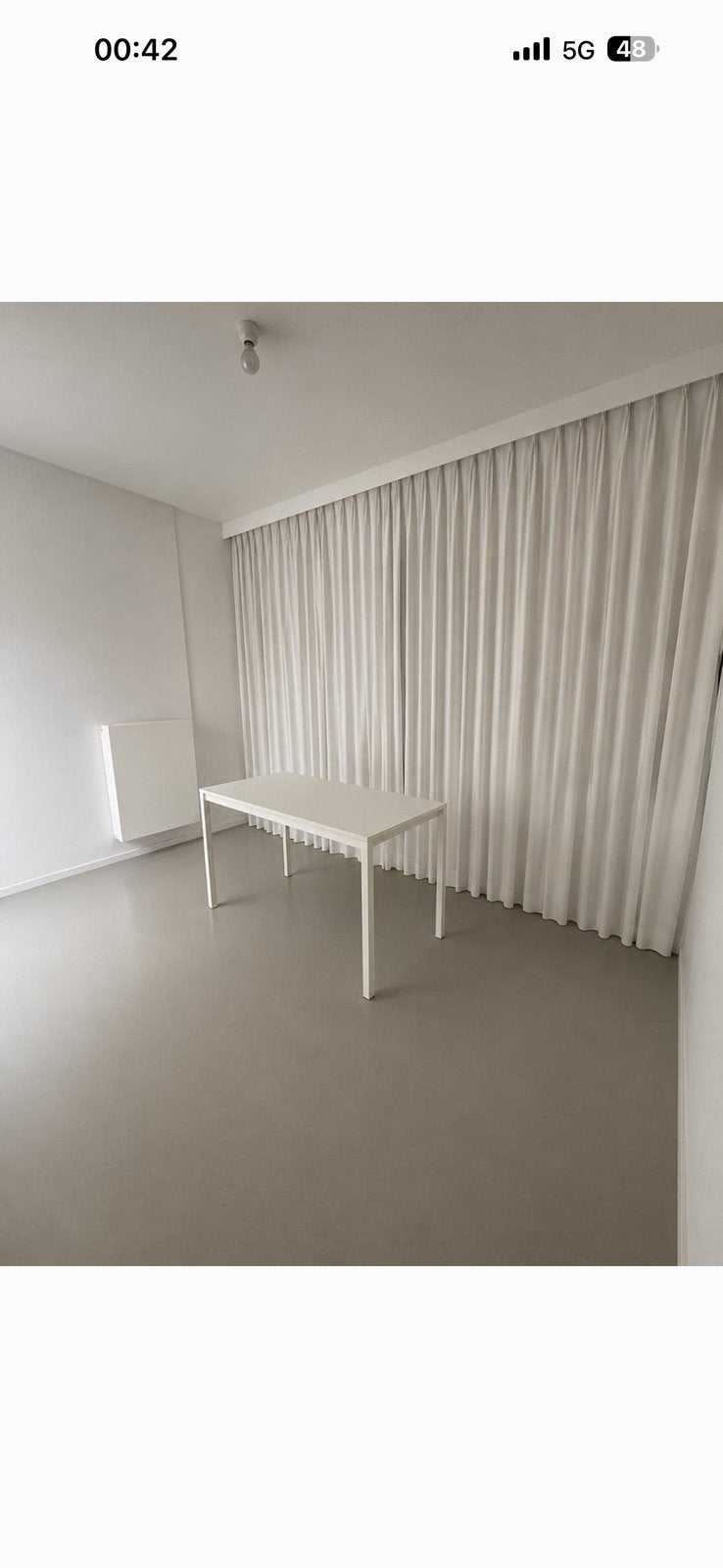 Witte eettafel 130cm x 75 cm, Antwerpen (stad)