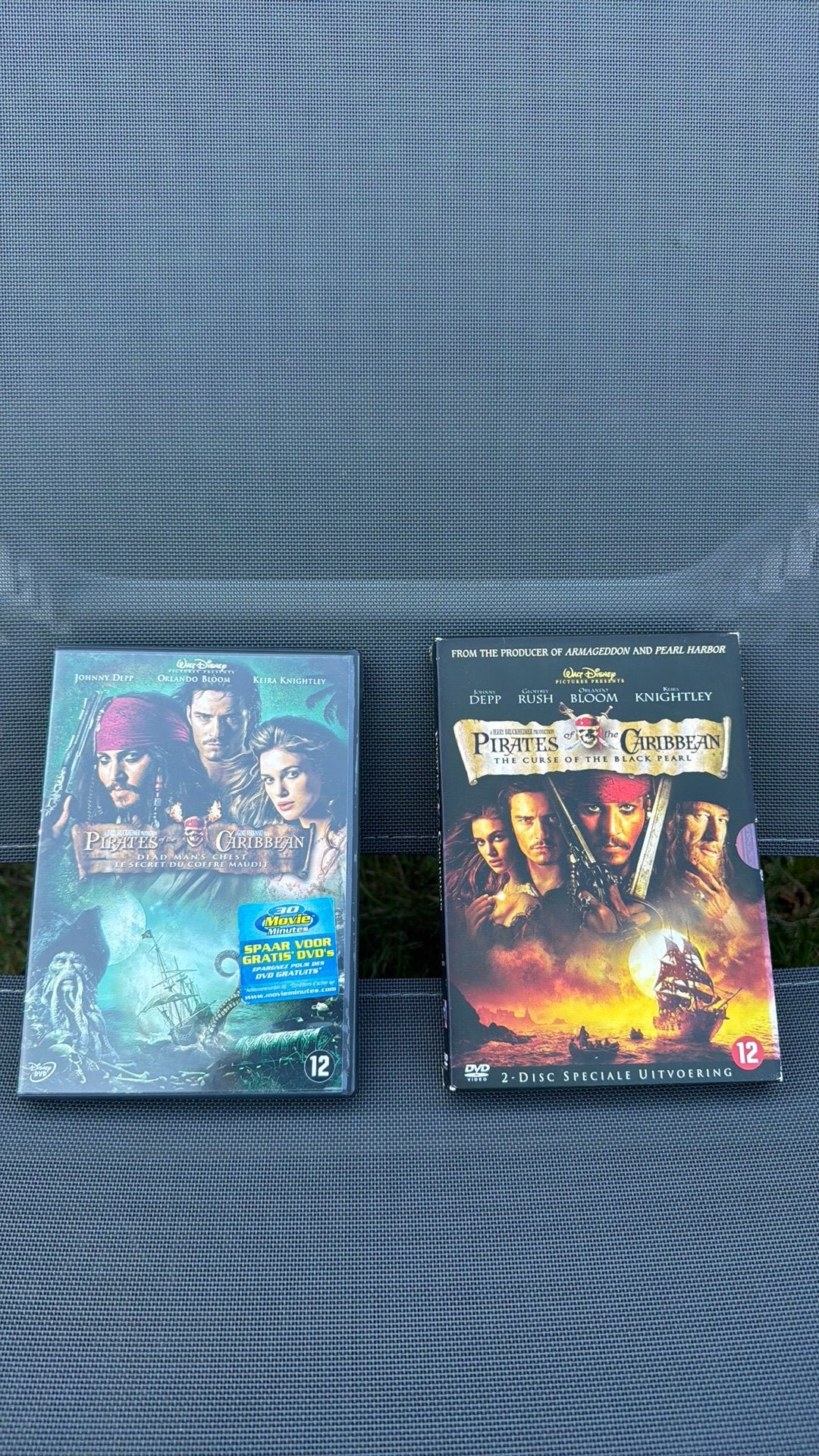 Pirates of the Caribbean 1 en 2 – dvd, Cd's en Dvd's, Ophalen of Verzenden, Zo goed als nieuw