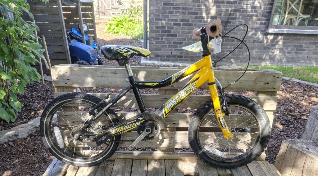 Kinderfiets, Fietsen en Brommers, Ophalen, Gebruikt