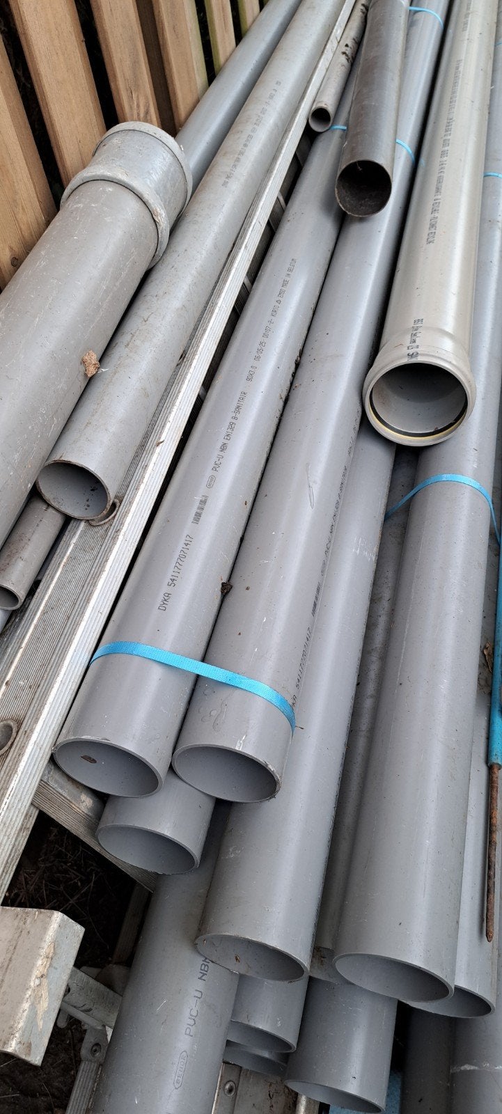 8 pvc buizen, Ophalen, 2 tot 4 meter, PVC, Nieuw