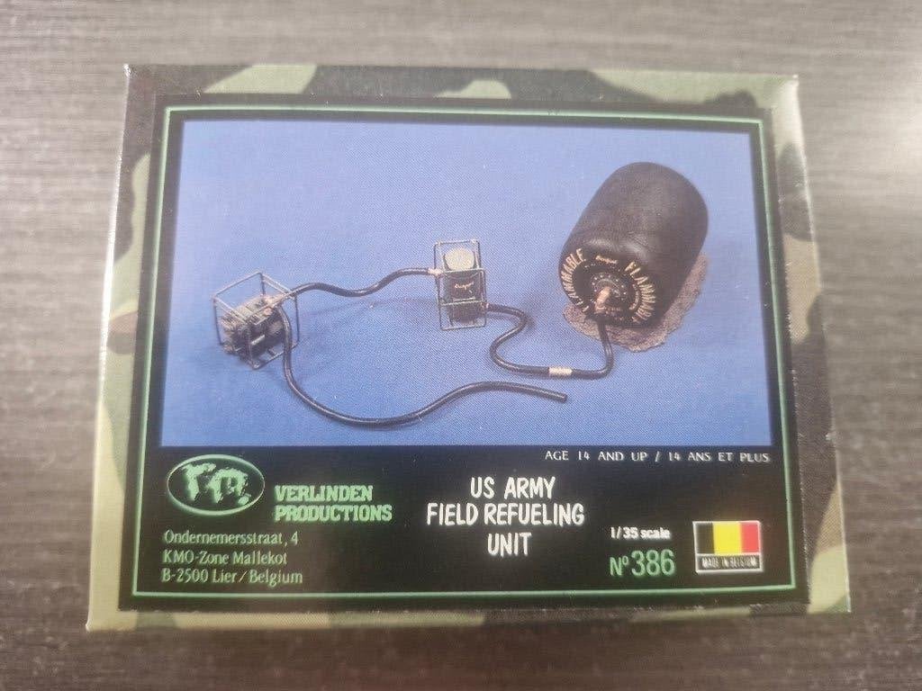 Verlinden 1/35 US Army Field Refueling Unit, Ophalen of Verzenden, Nieuw, 1:35 tot 1:50, Diorama