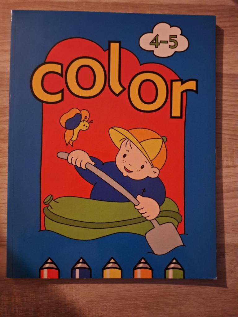 Groot kleurboek 4-5 jaar - NIEUW, Livres, Loisirs & Temps libre, Enlèvement, Neuf, Dessin et Peinture, Convient aux enfants