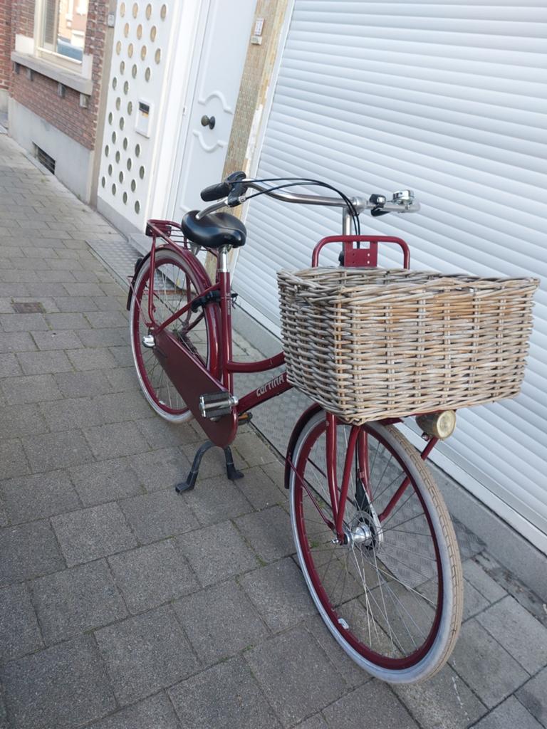 Damesfiets Cortina U4 met mandje, Fietsen en Brommers, Fietsen | Dames | Omafietsen, Ophalen of Verzenden, Versnellingen