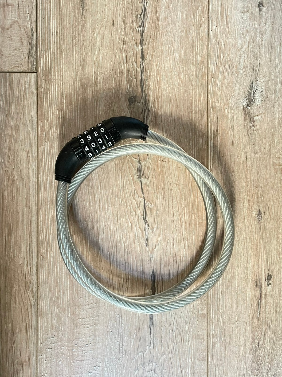 Antivol à câble pour vélo, Enlèvement, Comme neuf