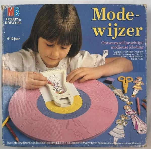 MB Fashion Guide Vintage 1981 Fashion Wheel Fashion Disc, Envoi, Comme neuf