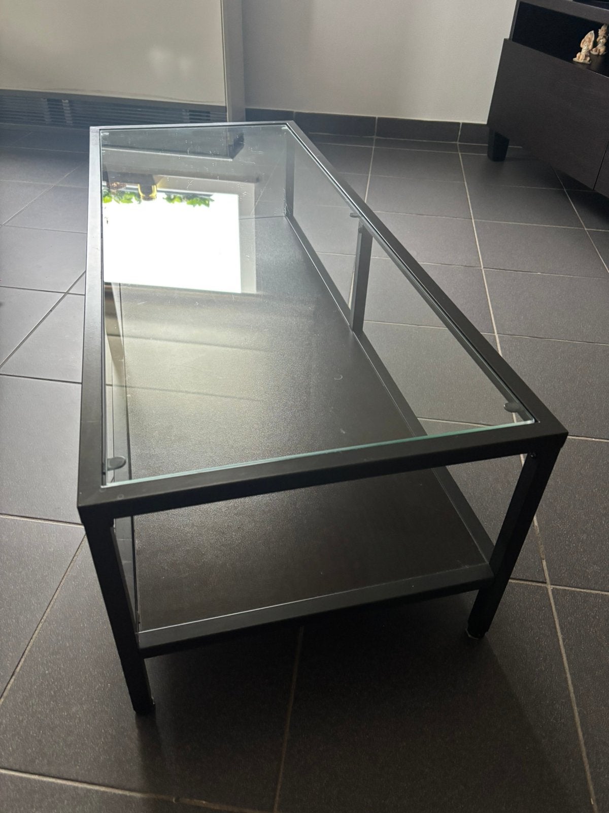 Table de salon Ikea, Maison & Meubles, Moins de 50 cm, 50 à 100 cm, Verre, Enlèvement