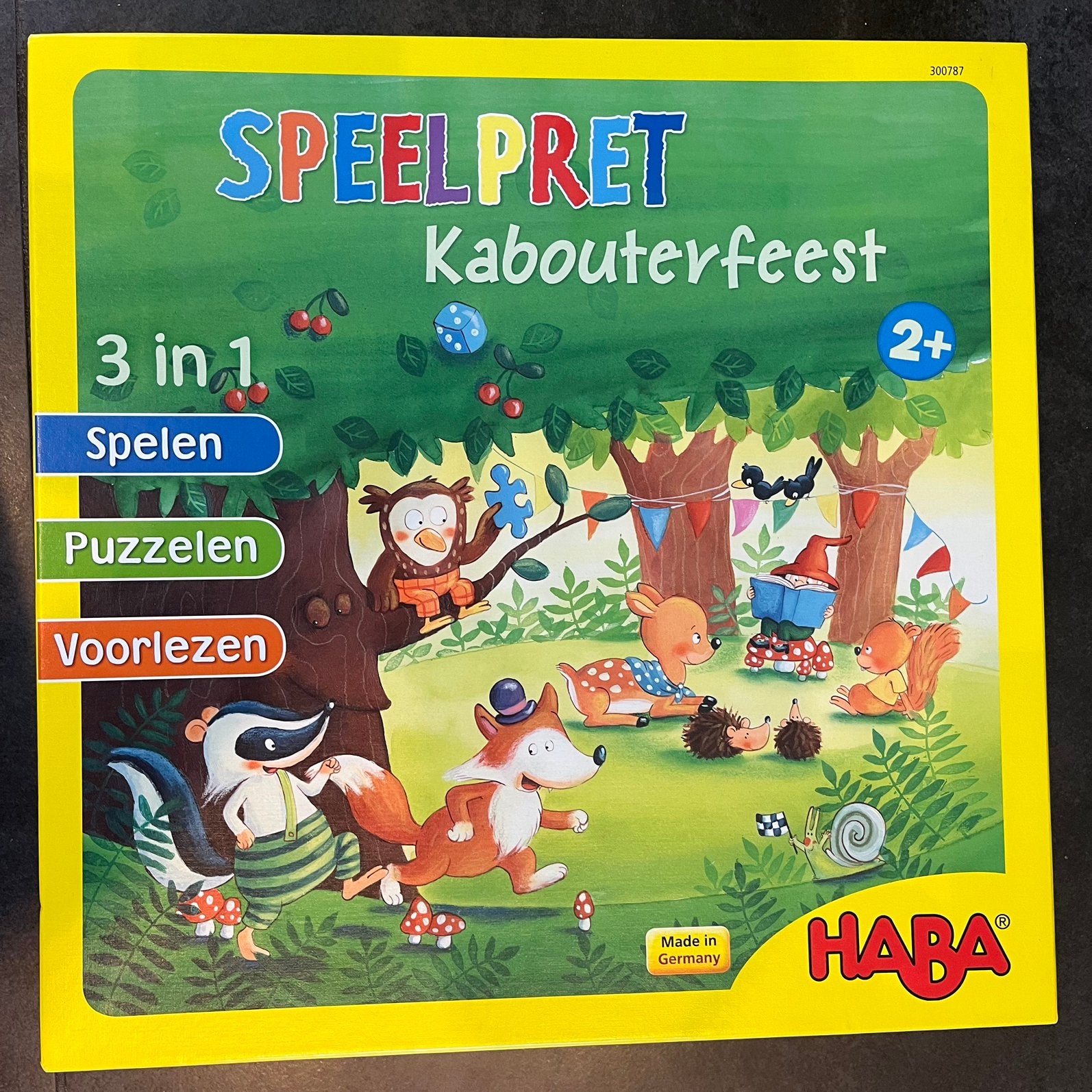 Haba Kabouterfeest, Hobby en Vrije tijd, Een of twee spelers, Ophalen, Zo goed als nieuw