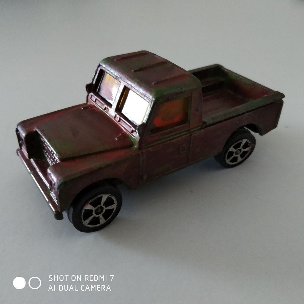 Corgi Juniors Whizzwheels Land rover vintage., Enlèvement ou Envoi, Utilisé, Voiture