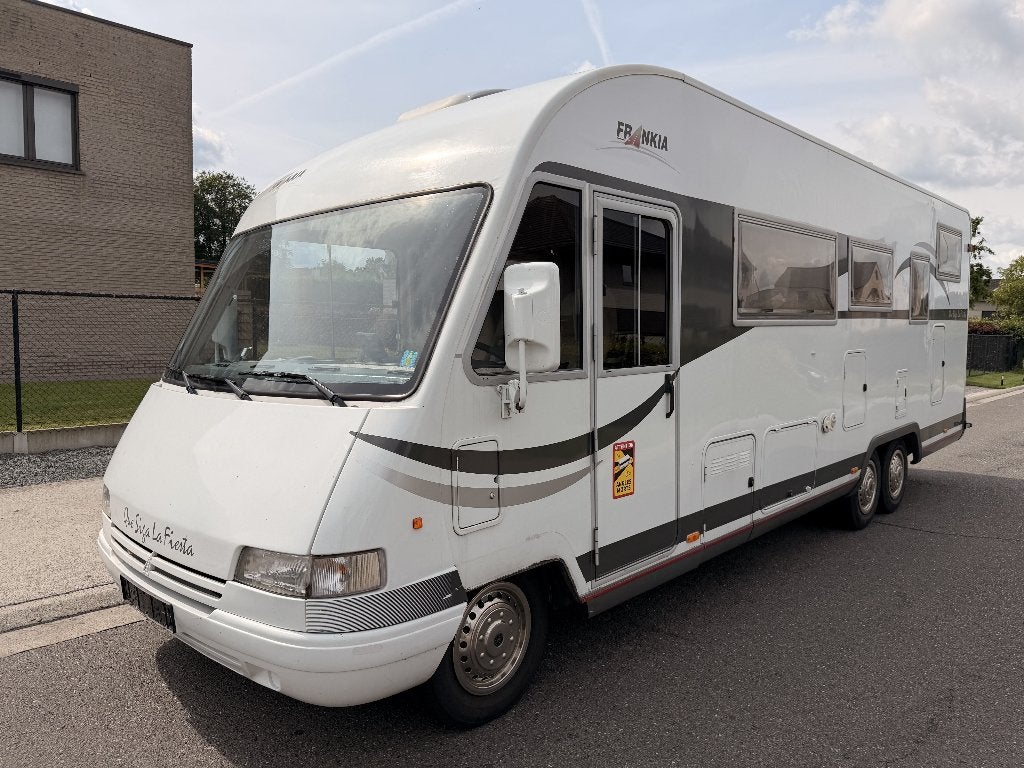 Fiat Frankia 760 Bj 1999 2.8JTD 136.000km, Caravanes & Camping, Camping-cars, Entreprise, jusqu'à 4, Intégral, Fiat, Fiat, 6 à 7 mètres