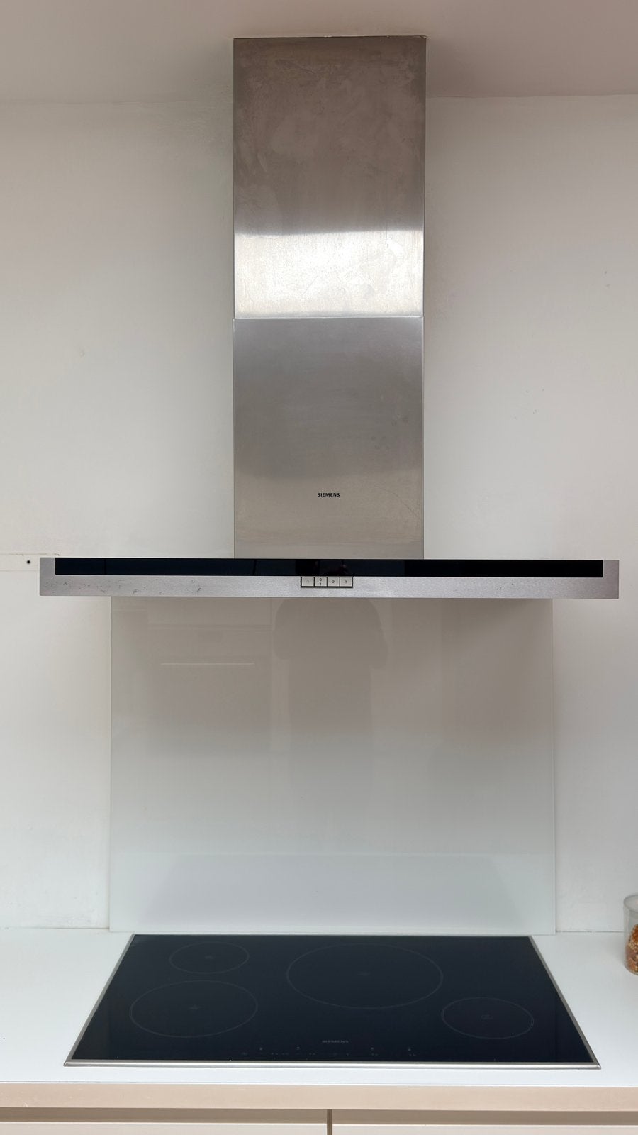 Hotte Siemens 90 cm inox ., Electroménager, Enlèvement, Comme neuf