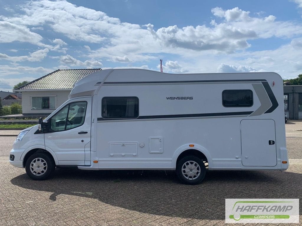 Weinsberg CaraSuite 650 MEG enkel & hefbed 2xairco, Caravanes & Camping, Autres marques, Entreprise, Semi-intégral